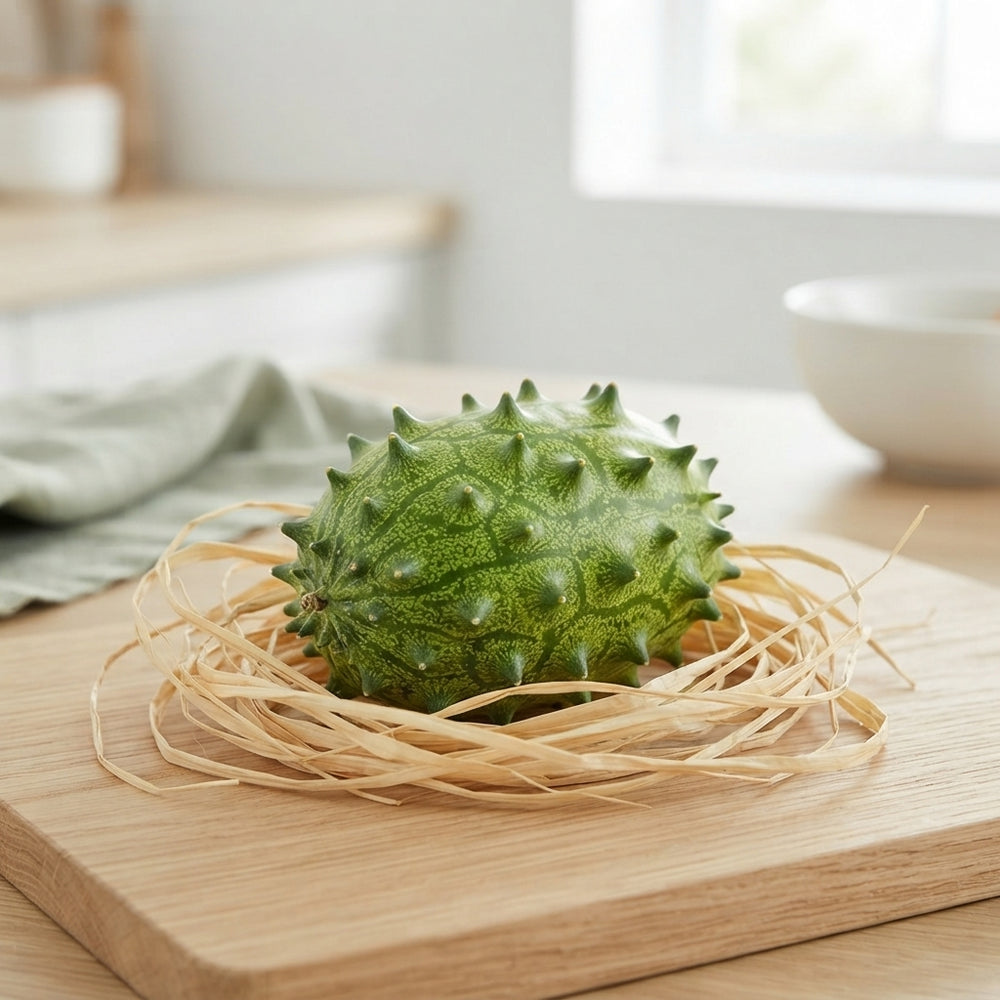 Decorative Green Kiwano Fruit