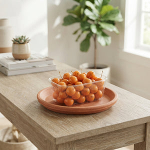 Orange Wax Flower Decorative Plant