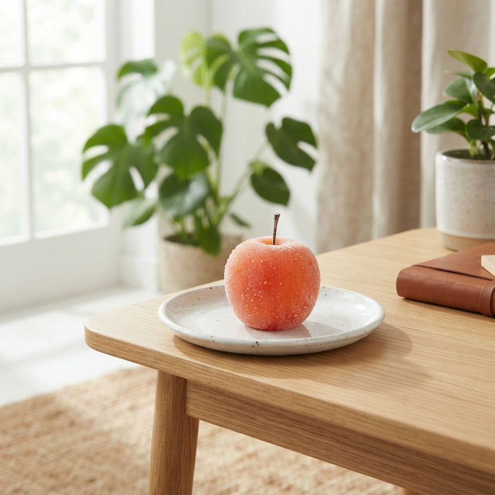 Orange Wax Apple Decorative Bunch