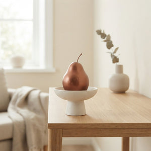 Copper Wax Apple Decorative Stem