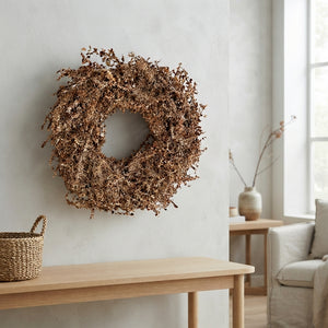 Bronze Asparagus Wreath – 35cm