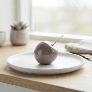 Cream Wax Apple Decorative Stems
