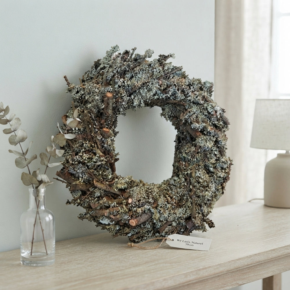 Green Larch Wreath – 30cm