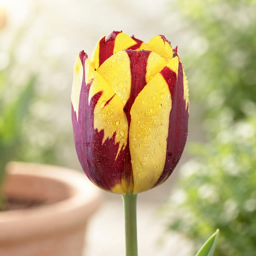 Tulipa Triumph ‘Helmar’ Flower Bulbs – 7 Bulbs