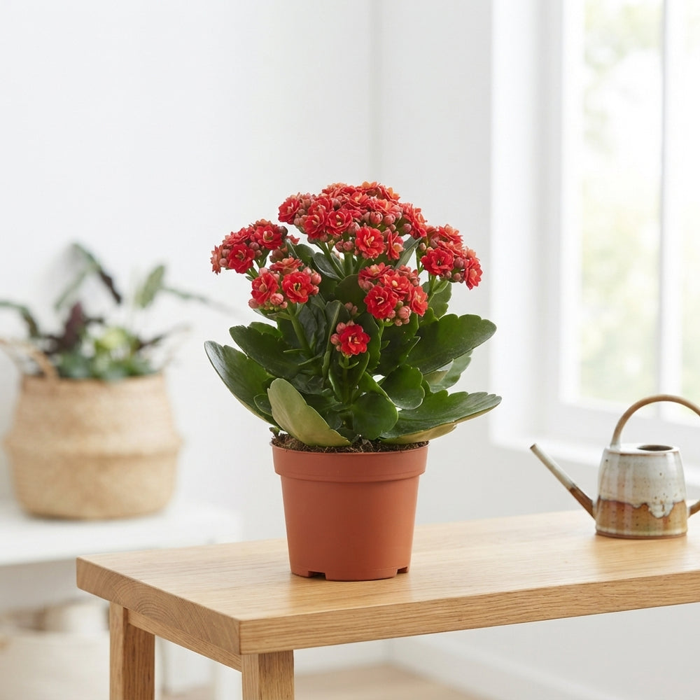 Red Double Kalanchoe – 12cm Pot