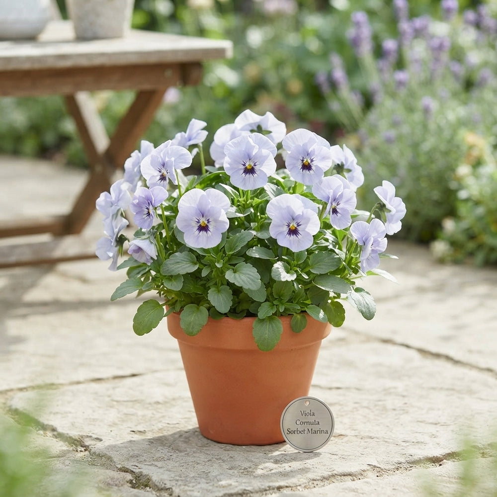 Viola Cornuta ‘Sorbet Marina’ – 11cm Pot