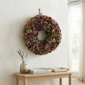 Amethyst Hydrangea Wreath – 35cm