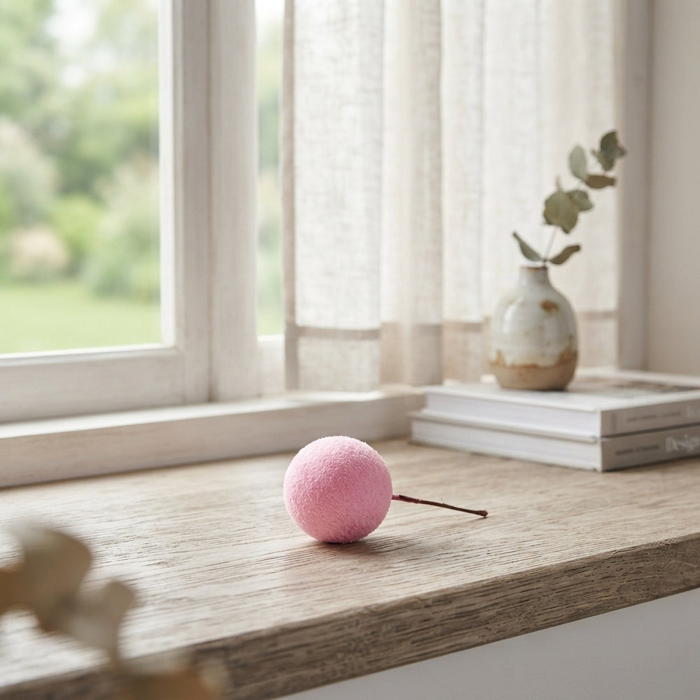 Pink Wax Flower Apple Branch