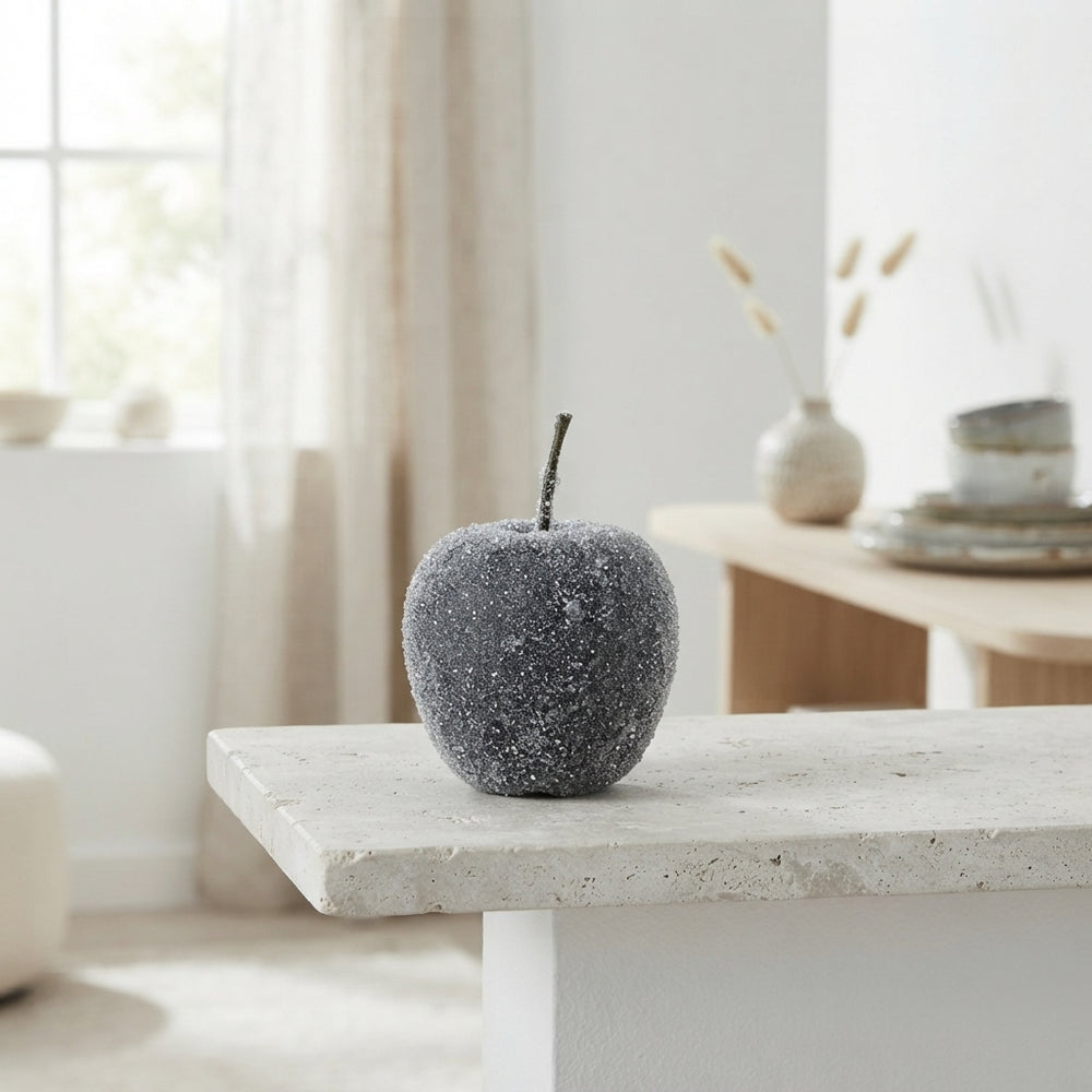 Black Wax Apple Decorative Fruit