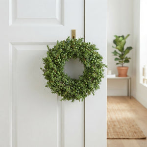 Mixed-Colour Juniperus Wreath – 12cm