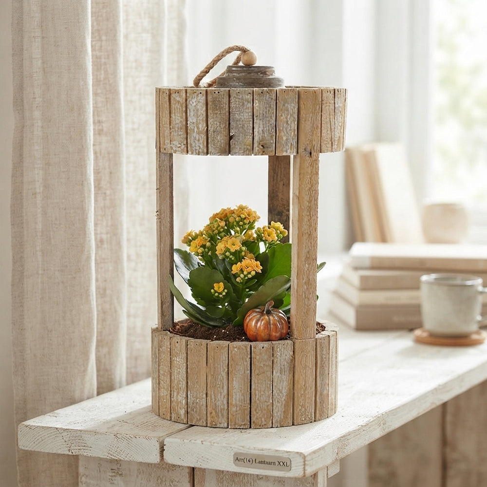 Mixed Colour Lantern Arrangement
