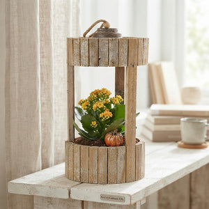 Mixed Colour Lantern Arrangement