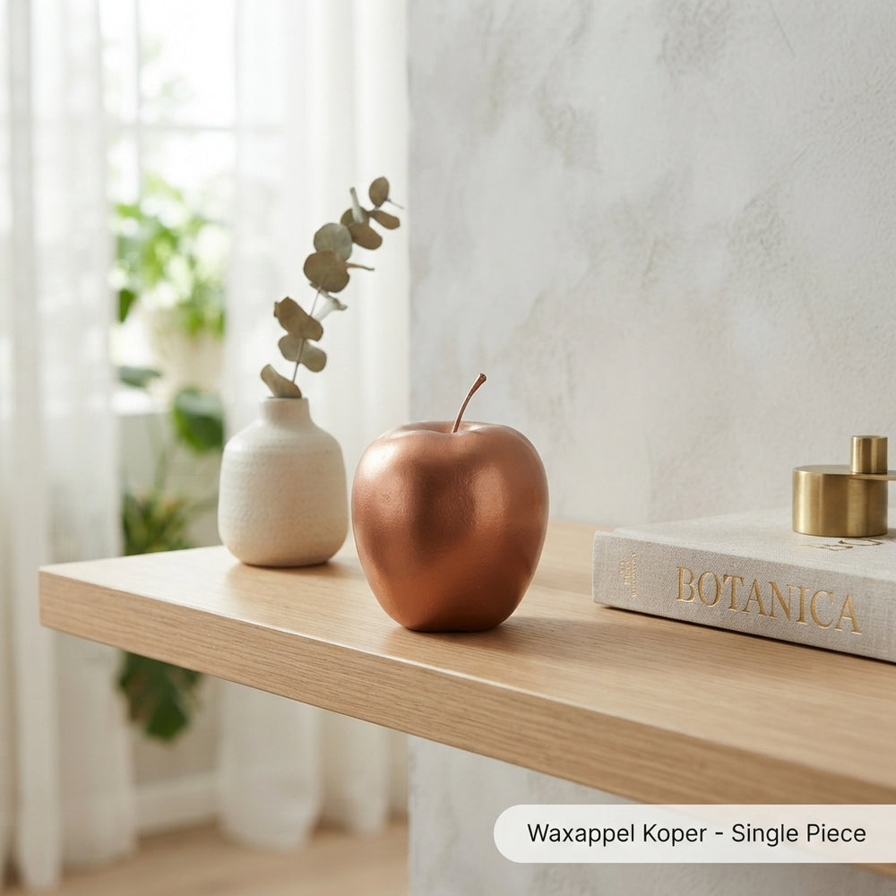 Copper Wax Apple Decorative Stem