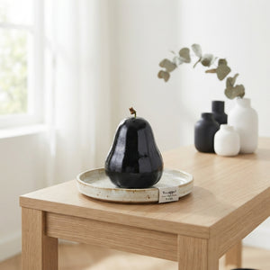 Black Wax Apple Decorative Fruit