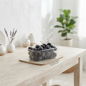 Black Wax Apple Branches – Decorative Stems