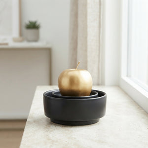 Gold Wax Apple Decorative Fruit