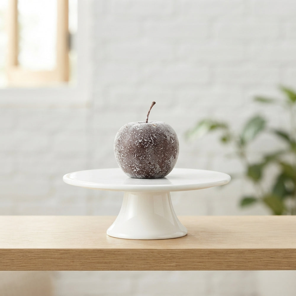 Ivory Wax Apple Decorative Stem