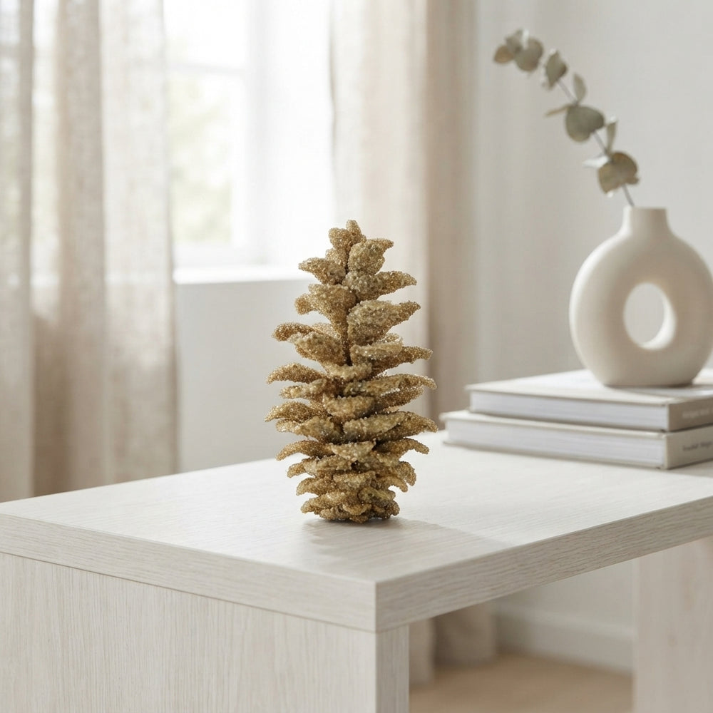 Decorative Pinecone Sugar Ornaments – 3 Pack