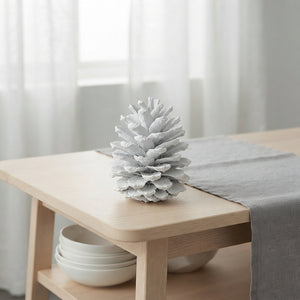 White Pinecone Mix Dried Flowers