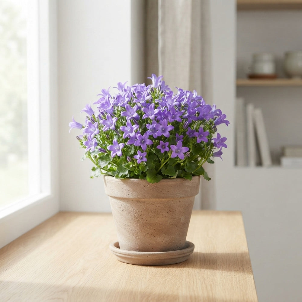 Blue Dalmatian Bellflower (Campanula portenschlagiana) – 11cm Pot