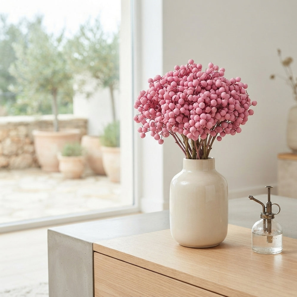 Pink Wax Flower (Malus) – Decorative Stems