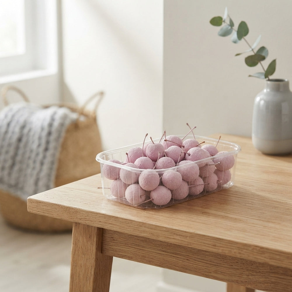 Grey Wax Apple Decorative Stems