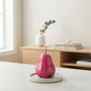 Fuchsia Wax Apple Decorative Plant