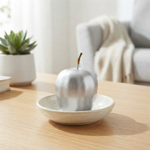 Silver Wax Apple Decorative Stem