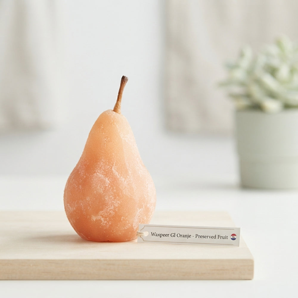 Orange Wax Flower Decoration