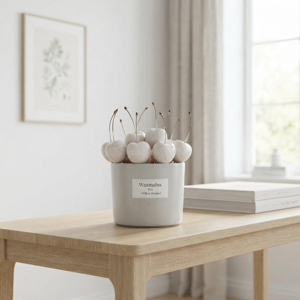 White Waxflower Decorative Stems