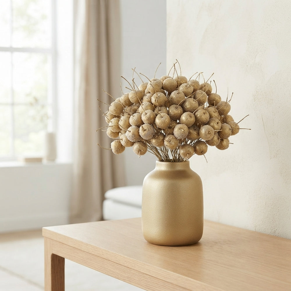 Gold Waxflower Decorative Stems