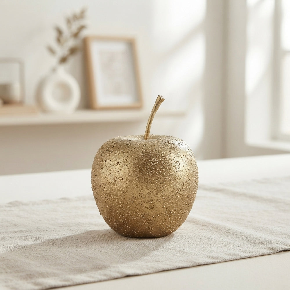 Gold Wax Apple Decorative Stems