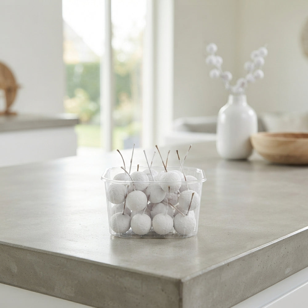 White Waxflower Cut Stems