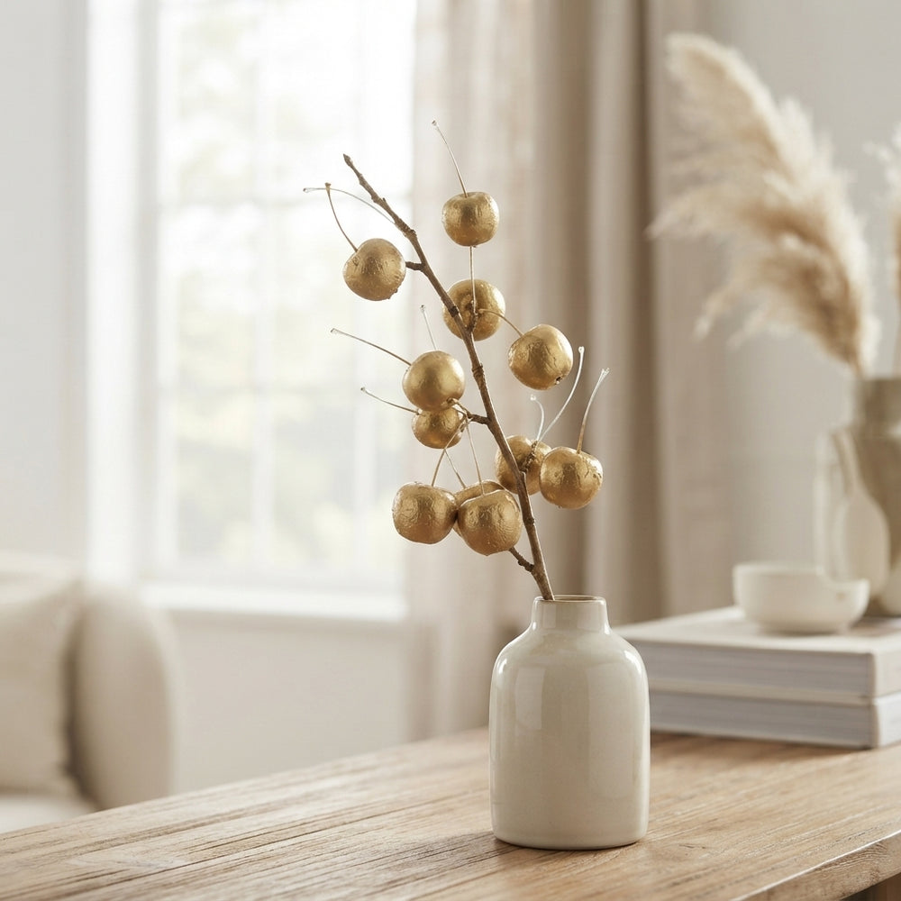 Gold Waxflower Decorative Stems