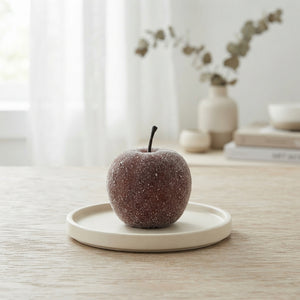 Ivory Wax Apple Decorative Stem