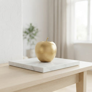 Gold Wax Apple Decorative Stem