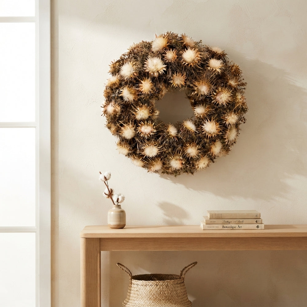 Spooky Love Brown Wreath – 40cm