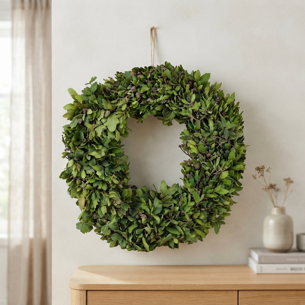 Green Steeneik Wreath – 60cm