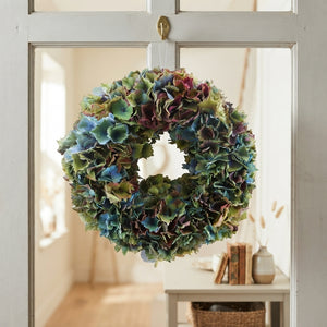 35cm Dyed Hydrangea Wreath
