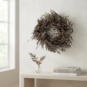 Bronze Asparagus Wreath – 23cm