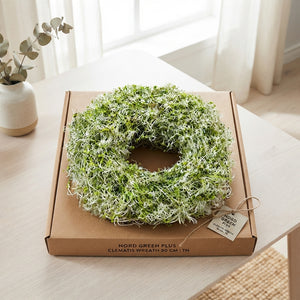 Green Clematis Wreath – 30cm