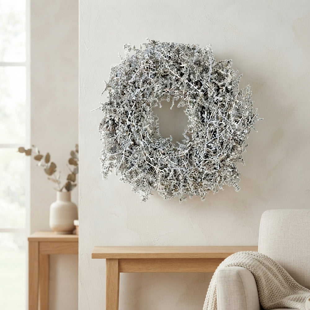 White Asparagus Wreath – 30cm