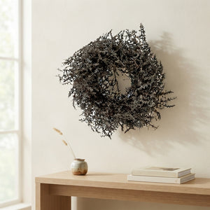 Bronze Asparagus Wreath – 35cm