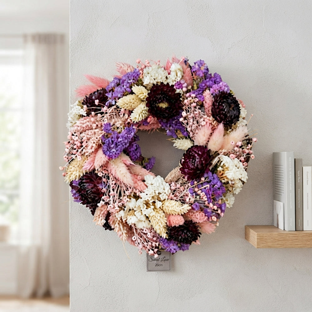 Pink Sweet Love Wreath – 20cm