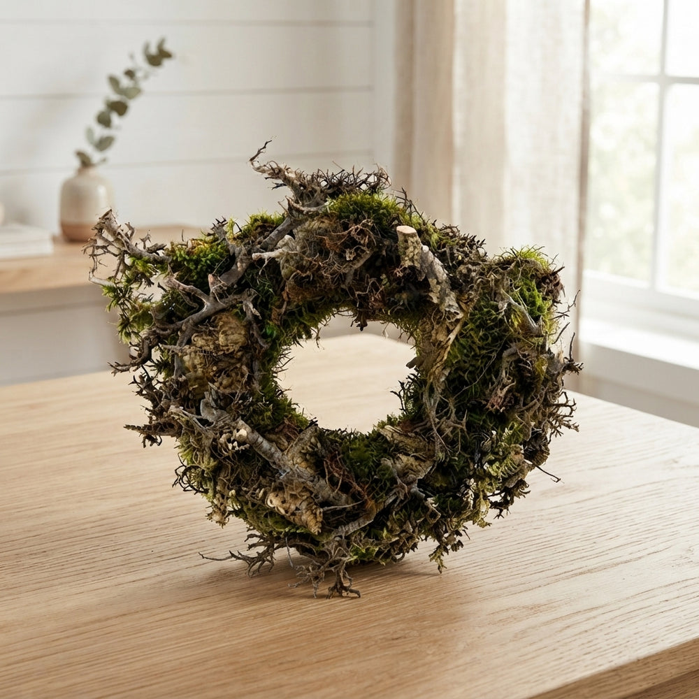 Moss Wreath – 30cm