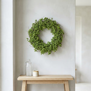 Green Lilac de Chine Wreath – 12cm