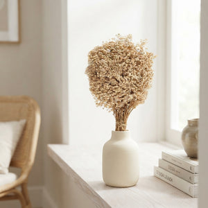 White Bleached Schinus Decorative Bunch