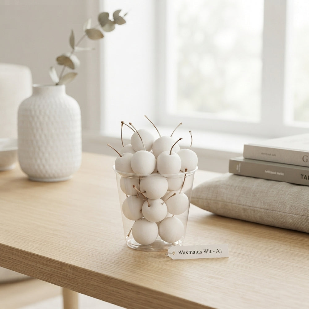 White Waxflower Decorative Plant