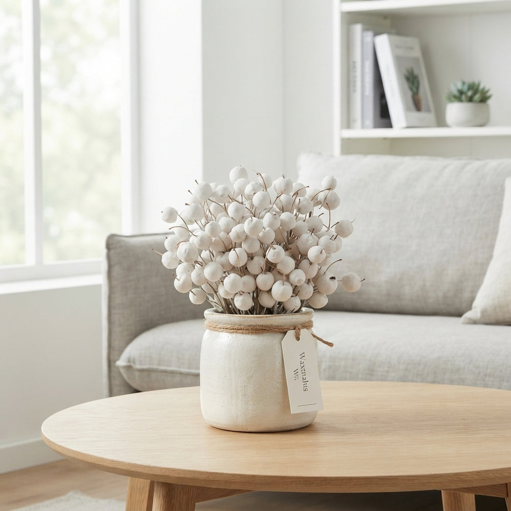 White Wax Apple Decorative Plant