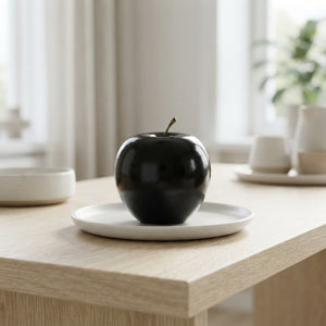 Black Wax Apple Decorative Fruit